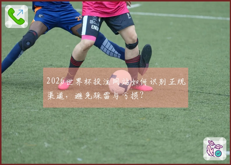 2026世界杯投注网站如何识别正规渠道，避免踩雷与亏损？
